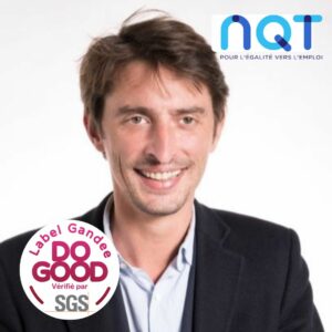 Guillaume Marnasse. NQT témoigne de l'impact du Label Do Good sur son engagement social