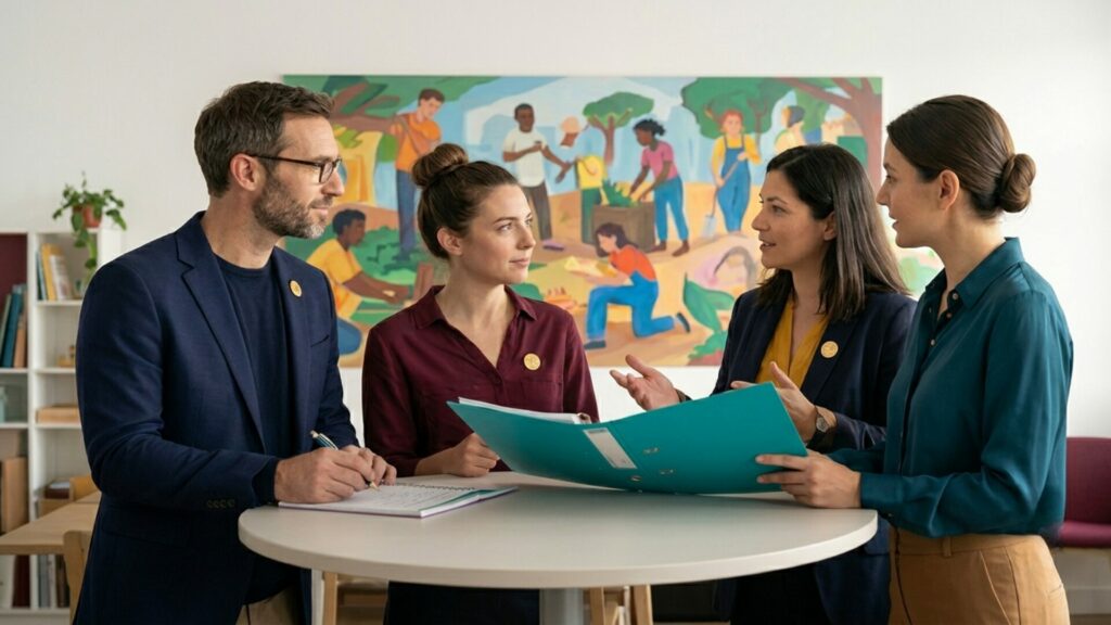 Collaboration et engagement des équipes lors de la démarche d'évaluation pour obtenir le Label Do Good
