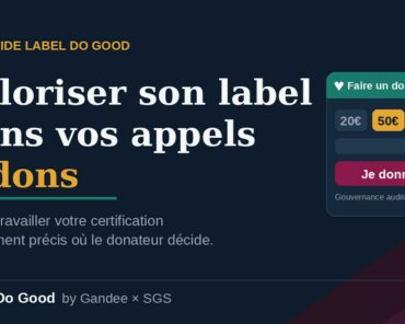 Comment valoriser son label dans les appels à dons ...