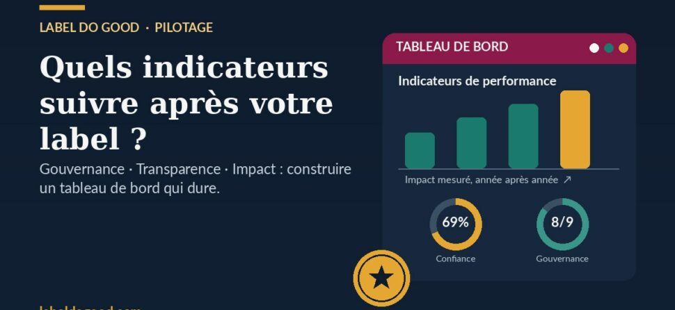 Quels indicateurs de performance suivre après l&rsquo;obtention du label