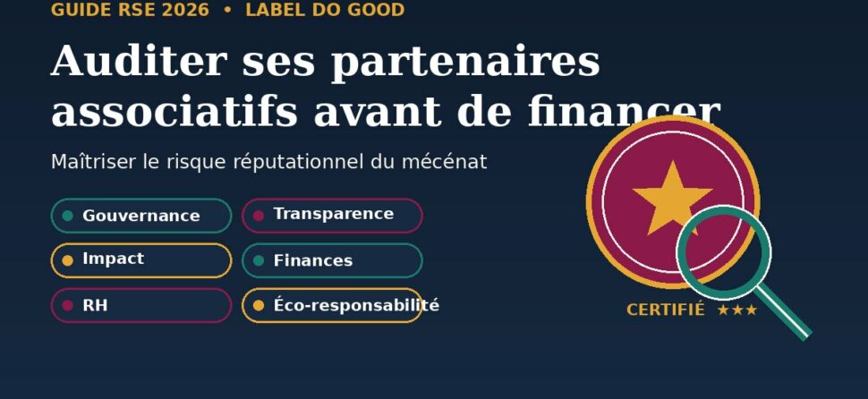 Auditer ses partenaires associatifs : le guide RSE 2026