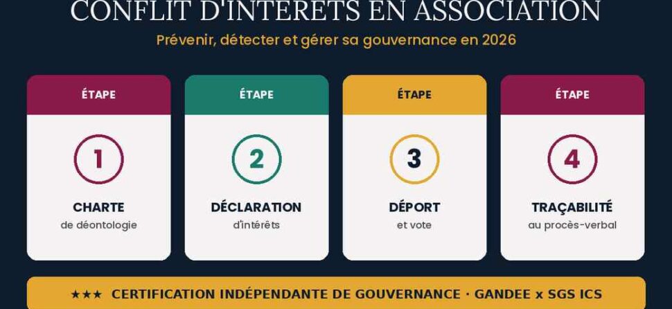 Conflit d’intérêts association : prévenir, détecter et gérer en 2026